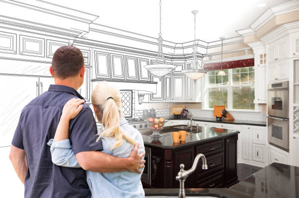 Professional Cabinet Installation technician working in Lonsdale, MN